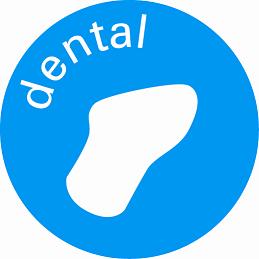 Difrax ortodontinis čiulptukas kūdikiams nuo 18 mėn. / Dental (daug spalvų) (2181748195401)