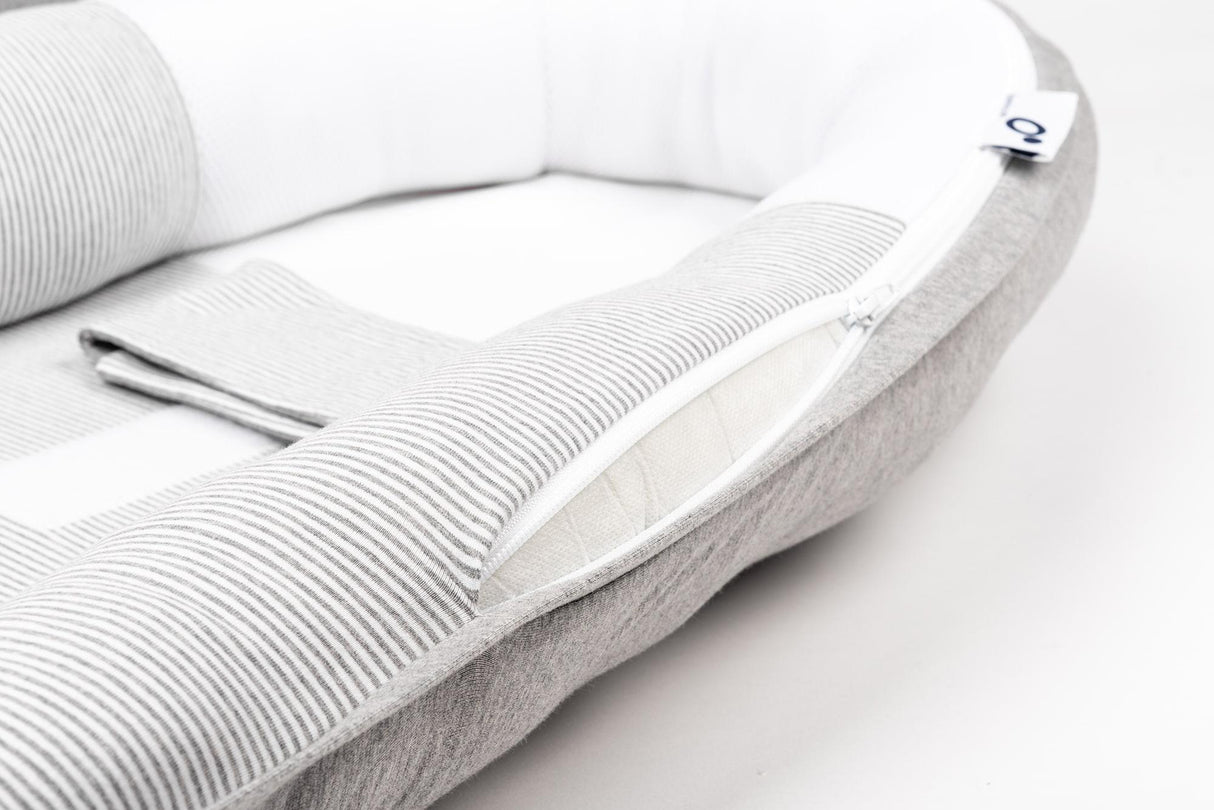 Doomoo mazuļu ligzda "Cocoon Classic Grey"