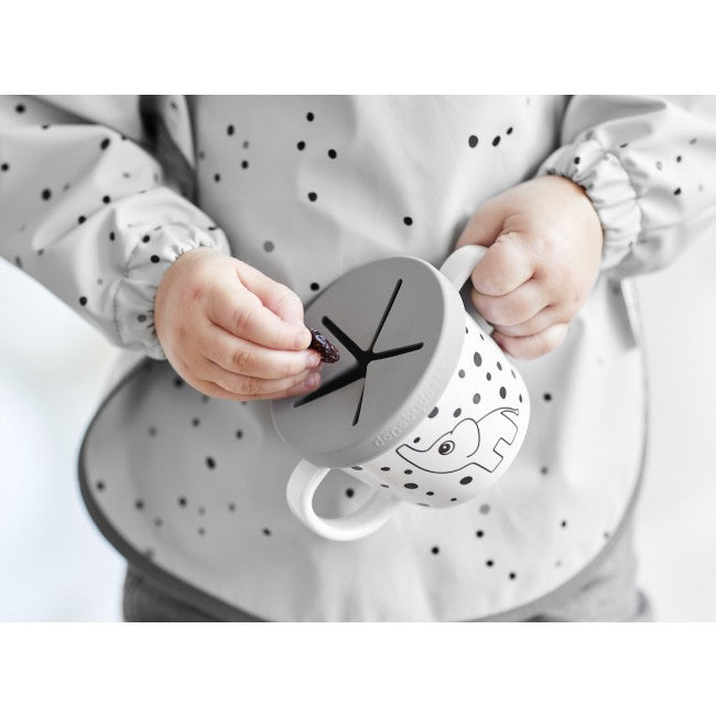 Done by Deer seilinukas su rankovėmis nuo 18 mėn. "Svajingieji taškučiai" / "Dreamy dots" (pilkas) (4552612905042)