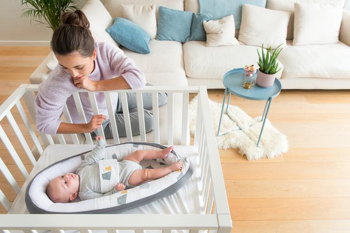 Doomoo kūdikio lizdelis (naujagimio gultukas) "Kokonas meškiukui" / "COCOON" (2236787884105)