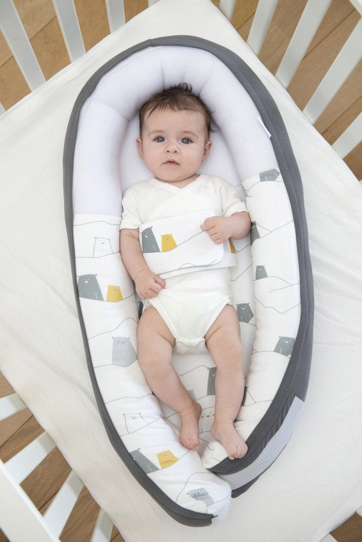 Doomoo kūdikio lizdelis (naujagimio gultukas) "Kokonas meškiukui" / "COCOON" (2236787884105)
