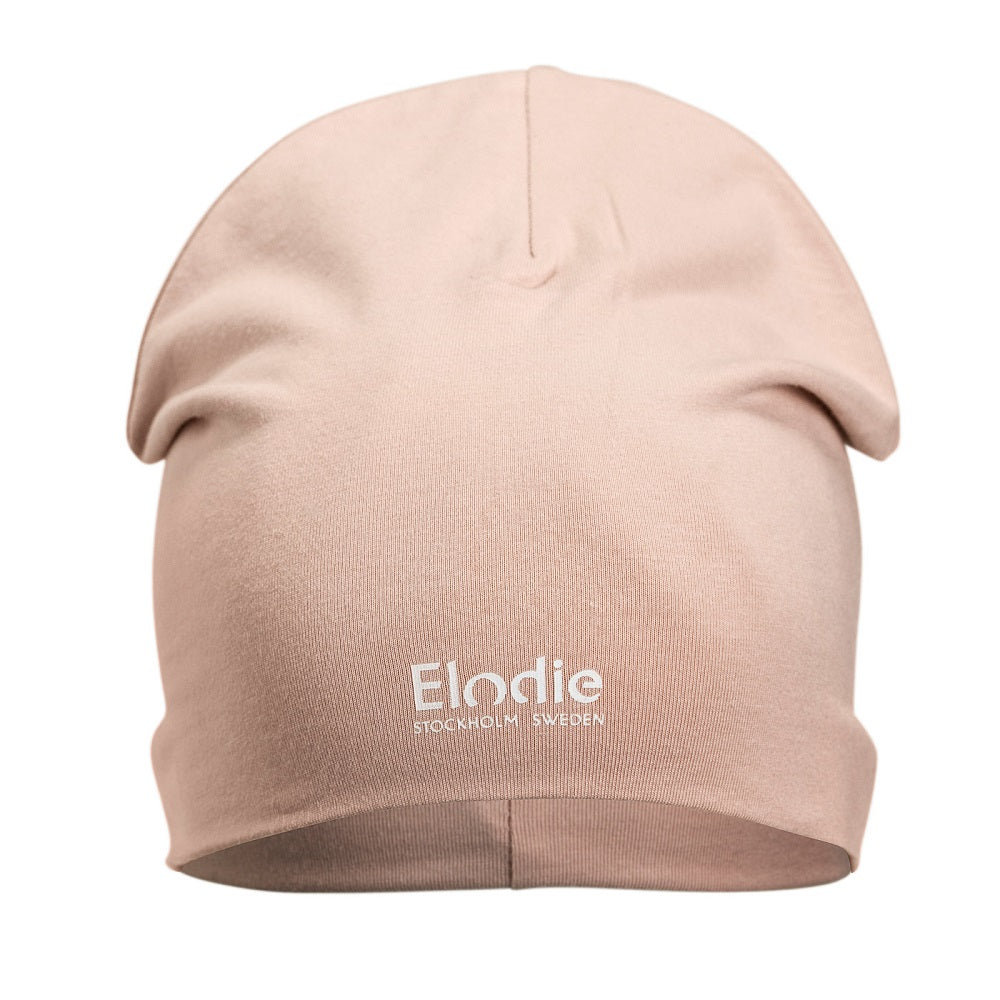 Elodie Details cepure Rausvuolis (Logo Beanie - pūderrozā)