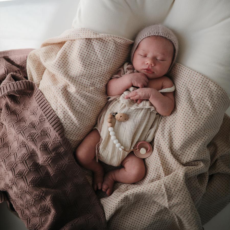 Mushie muslino vystyklas iš organinės medvilnės Falling Stars