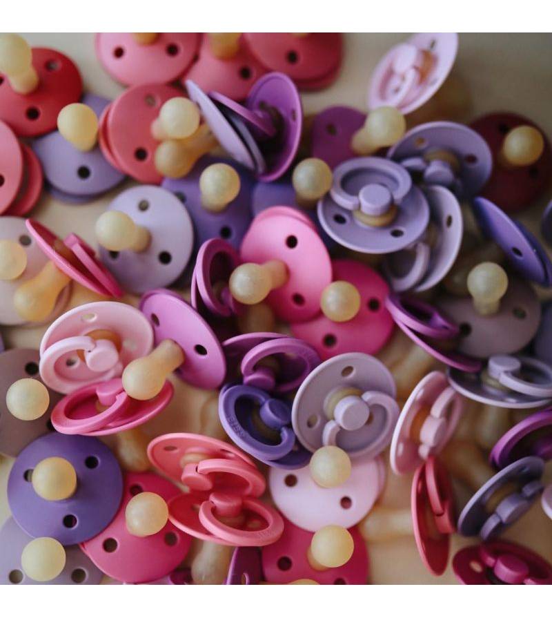 BIBS čiulptukų rinkinys 2 dydis (6 - 18 mėn.) Coral / Ruby (4882999312466)