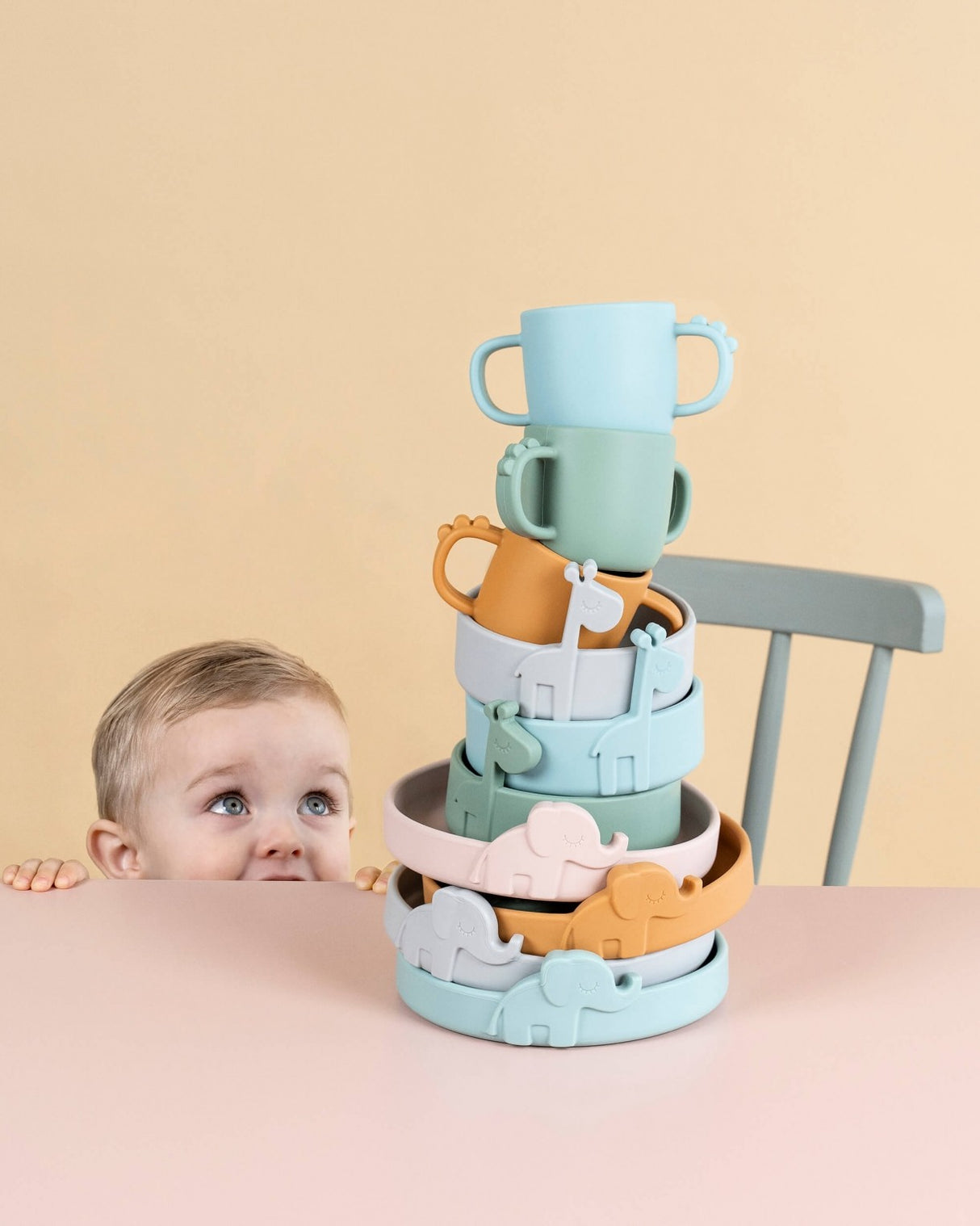 Autor: Deer Peekaboo Plate Elphee (mitu värvi)