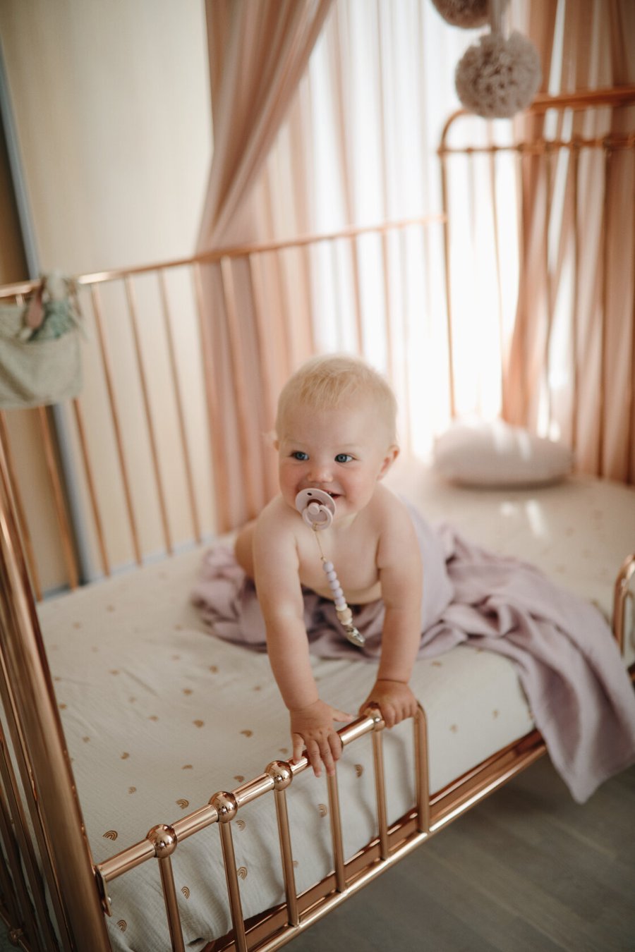 Mushie muslino paklodė iš organinės medvilnės Natural