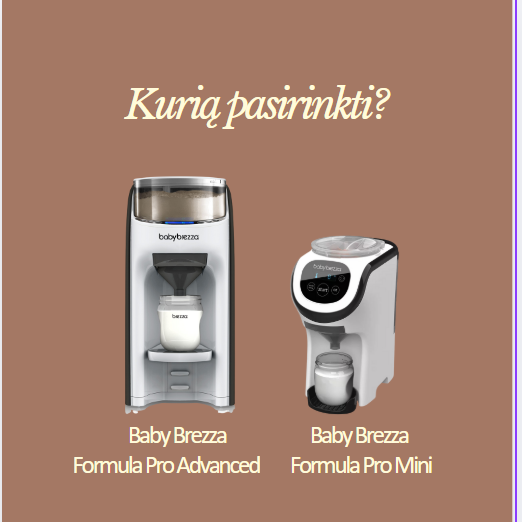 Baby Brezza Formula Pro Advanced ar Baby Brezza Formula Pro Mini?