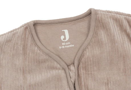Jollein miegmaišis su nusegamomis rankovėmis 2.5–3.5 TOG Rib Milky Coffee