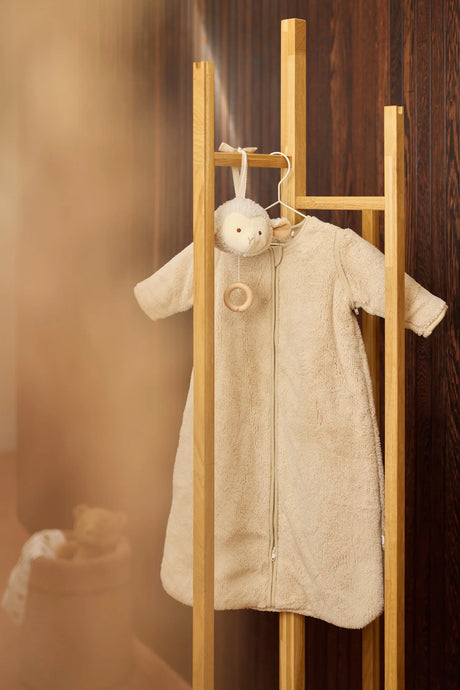 Jollein miegmaišis su nusegamomis rankovėmis 2.5–3.5 TOG Fluffy - Sand