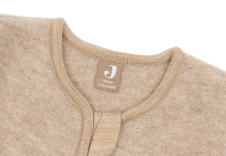 Jollein merino vilnos miegmaišis su nusegamomis rankovėmis Natural, TOG 2.0–2.5