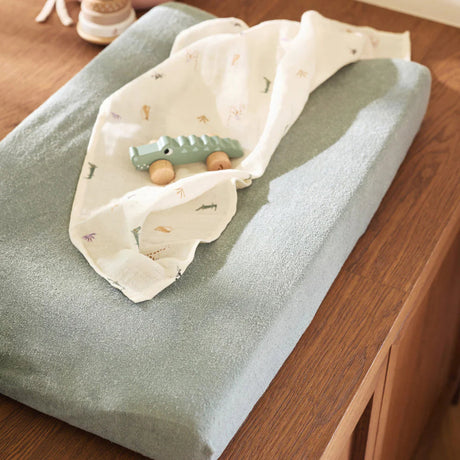 Jollein universalus vystymo čiužinio užvalkalas 50x70 cm Sea Green
