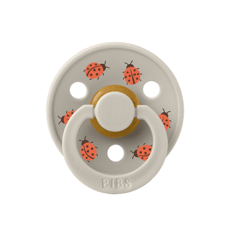 BIBS čiulptukų rinkinys 1 dydis (0 - 6 mėn.) Ladybug Blush Mix