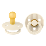 BIBS Studio Collection čiulptukų rinkinys 2 dydis (6 - 18 mėn.) Pin Ivory Vanilla Mix
