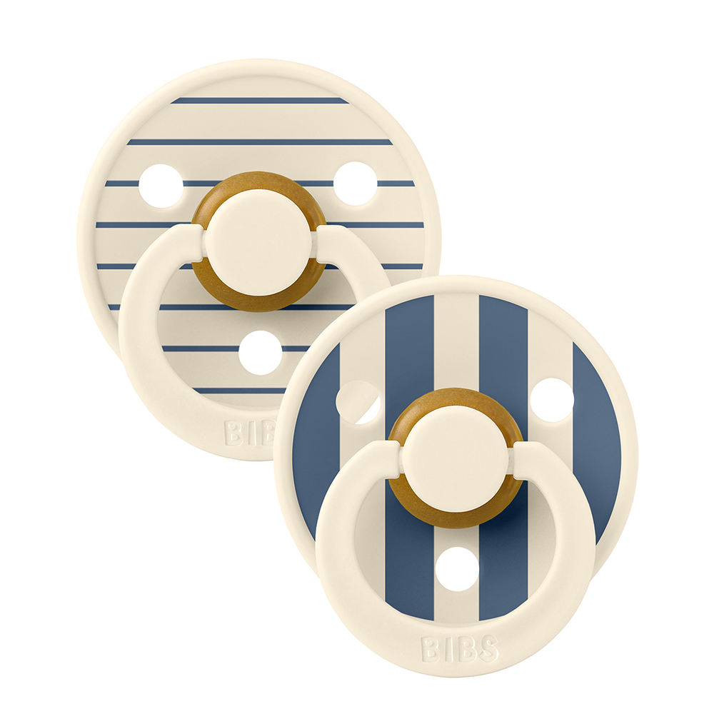 BIBS Studio Collection lutikomplekt suurus 1 (0 - 6 kuud) Pin Steel Blue Mix 