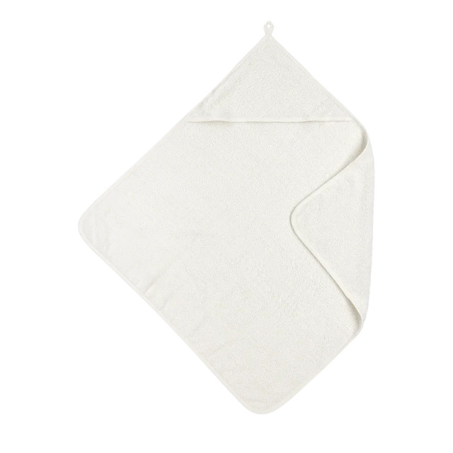 Meyco Baby medvilninis vonios rankšluostis su gobtuvu 75 × 75 cm, Offwhite – Terry