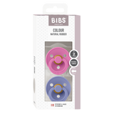 BIBS čiulptukų rinkinys 2 dydis (6 - 18 mėn.) Bubblegum / Peri
