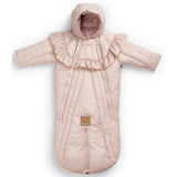 Elodie Details žieminis vokelis - kombinezonas kūdikiui Powder Pink