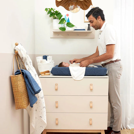 Meyco Baby kūdikio vystymo miegmaišis 0–3 mėn., Moon Indigo – TOG 1.0