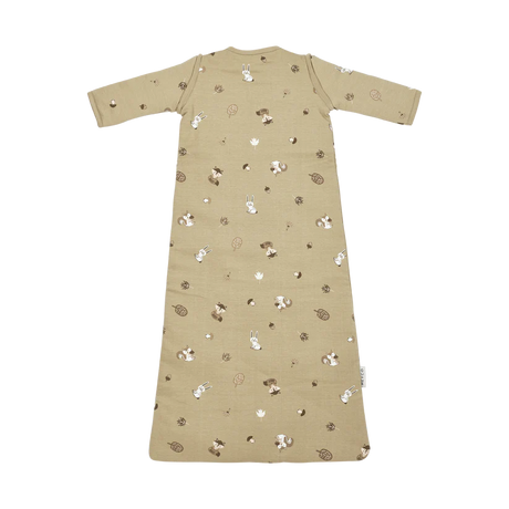 Meyco Baby kūdikio miegmaišis su nusegamomis rankovėmis Forest Animals Sand, TOG 2.5