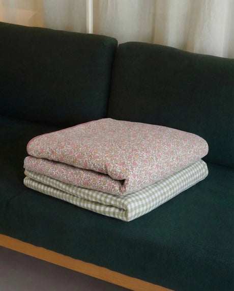 Molis&Co vaikiškas miegmaišis su antklode ir pagalvės užvalkalu Mint Tea 70 x 140