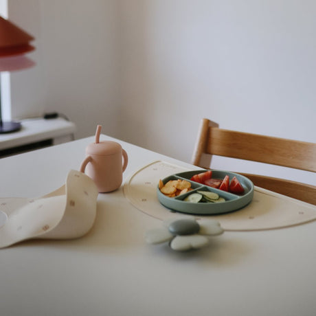 Mushie prilimpantis sukamasis žaislas (spinner) Lucky