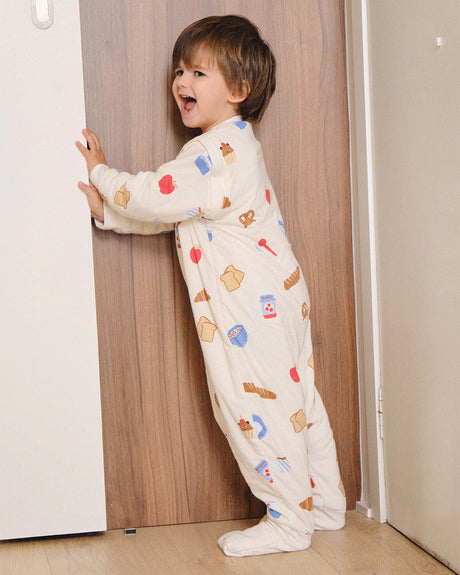 Molis&Co pižama - miegmaišis su rankovėmis, kojytėmis ir atverčiamomis kojinėmis TOG 1  Good morning