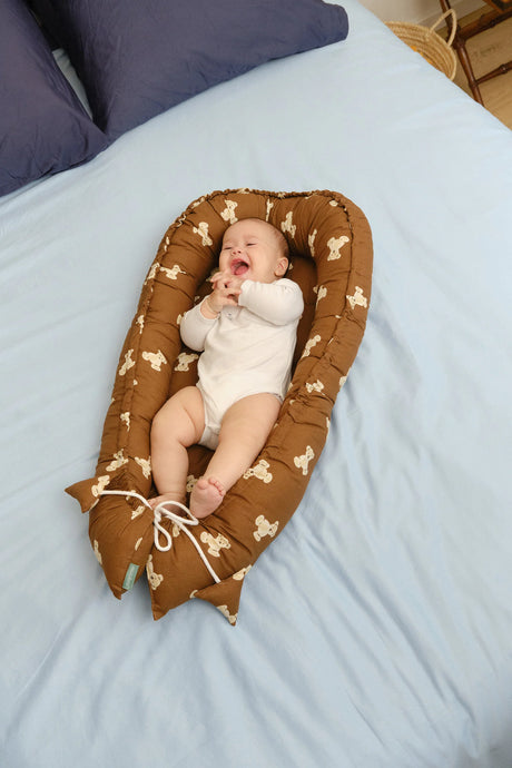 Molis&Co kūdikio lizdelis Teddy Mocca