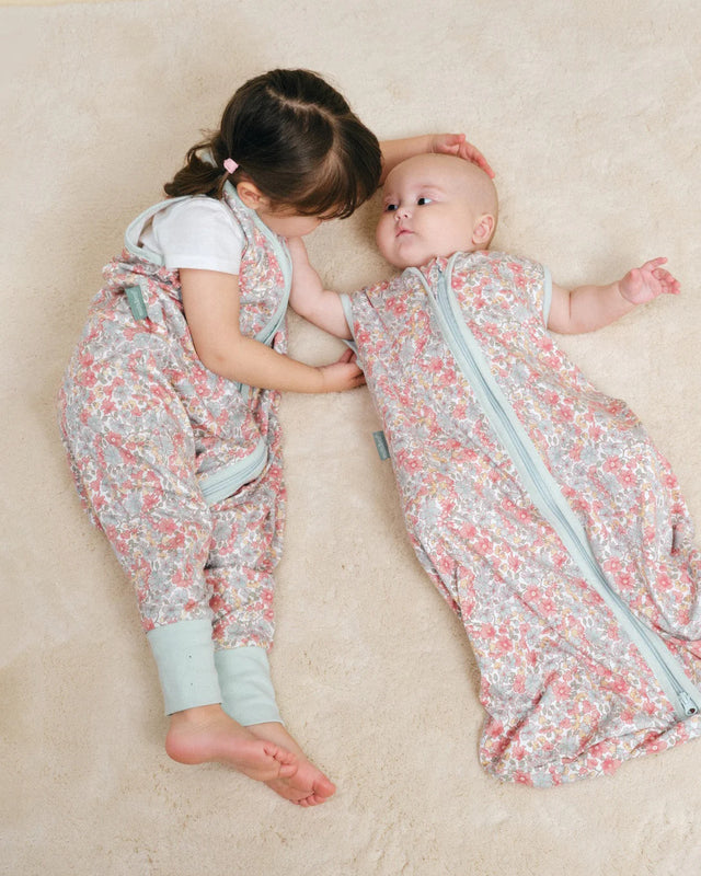 Molis&Co pižama - miegmaišis su kojytėmis TOG 0.5 Summer Bloom