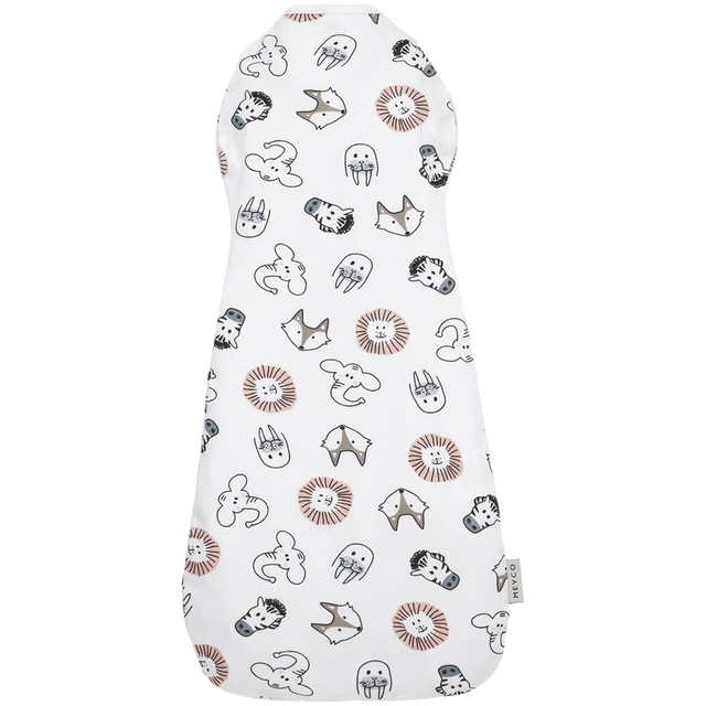 Meyco Baby naujagimio miegmaišis-kokonas Animal Multicolour, TOG 0.3