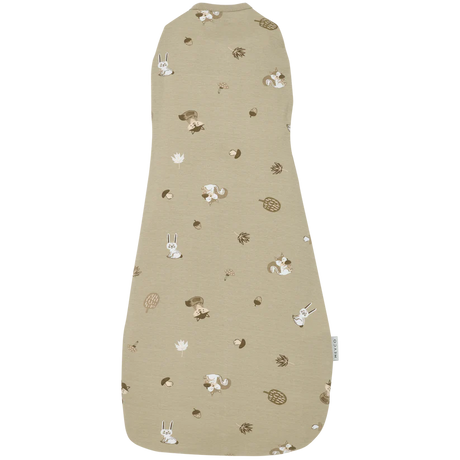Meyco Baby naujagimio miegmaišis-kokonas Forest Animals Sand, TOG 0.3