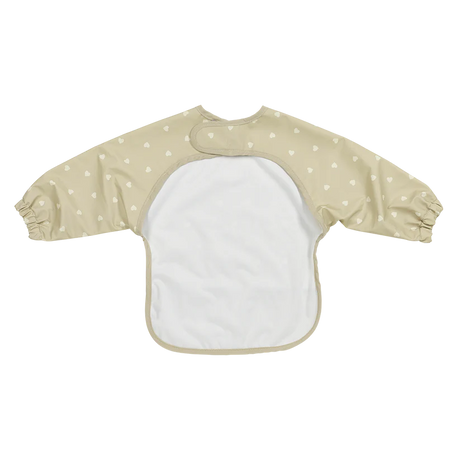 Meyco Baby neperšlampamas seilinukas su rankovėmis 6–24 mėn., Sweet Heart Sand/Soft Sand