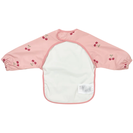 Meyco Baby neperšlampamas seilinukas su rankovėmis 6–24 mėn., Cherry Soft Rose