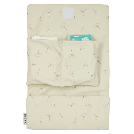 Meyco Baby kelioninis vystymo kilimėlis Ginkgo Soft Sand