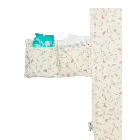 Meyco Baby kelioninis vystymo kilimėlis Flower Multicolour