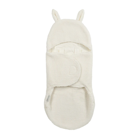 Meyco Baby Teddy automobilinės kėdutės vokelis kūdikiui Rabbit Natural