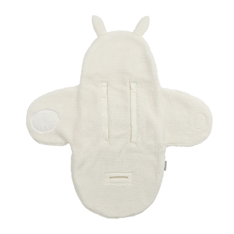 Meyco Baby Teddy automobilinės kėdutės vokelis kūdikiui Rabbit Natural