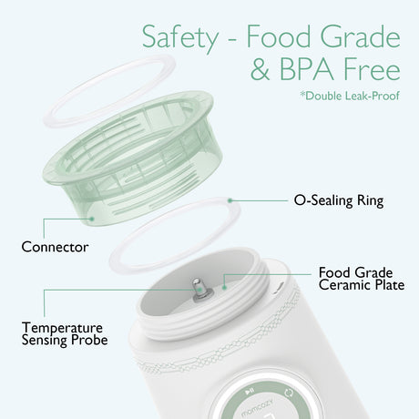Baby Brezza Safe un Smart viedais pudeļu sildītājs 