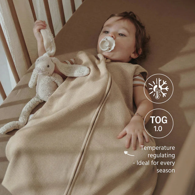 Meyco Baby Studio kūdikio miegmaišis Classic Sand, TOG 1.0