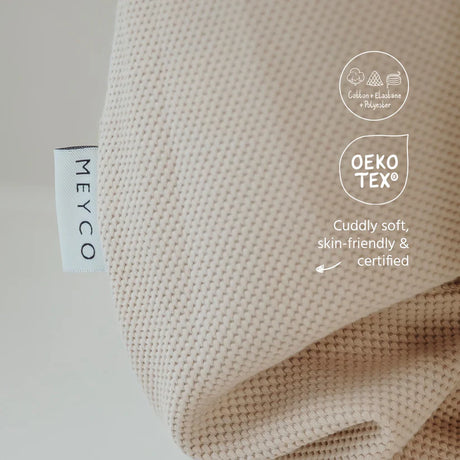 Meyco Baby Studio kūdikio miegmaišis su kojytėmis Classic Sand, TOG 1.0