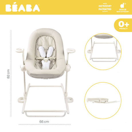 Beaba Up and Down Plus gultukas, Sea Salt