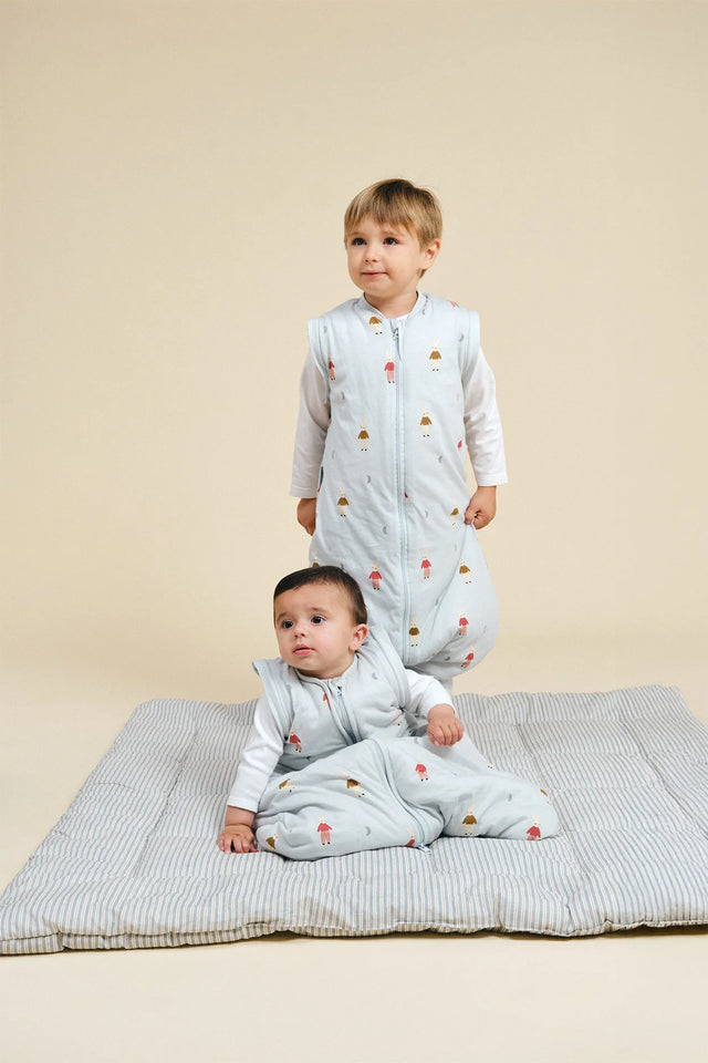Molis&Co kūdikio miegmaišis  su nusegamomis rankovėmis TOG 2.5 Sleepy Bunnies