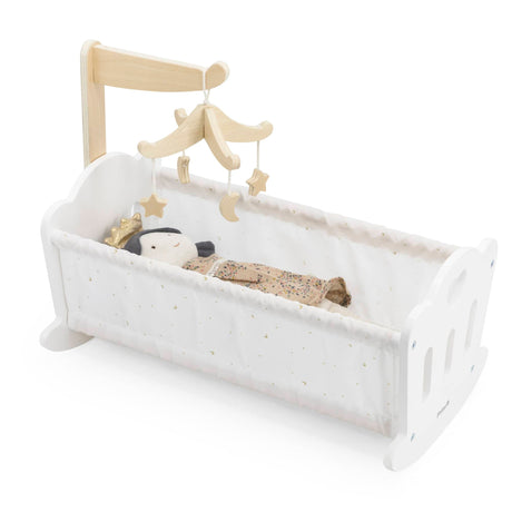 PolarB medinė lėlių lovytė