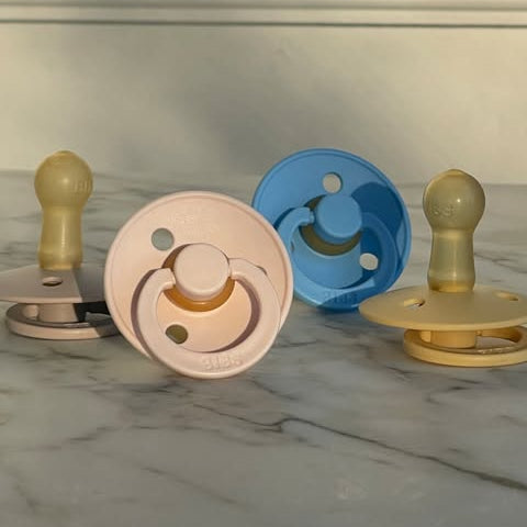 BIBS čiulptukų rinkinys 1 dydis (0 - 6 mėn.)  Mushroom/Breeze