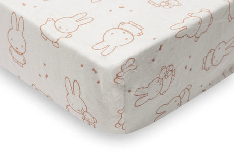 Jollein jersey paklodė su guma Miffy Moments - Light Terra