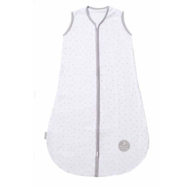 Natulino BabyComfort dvisluoksnis kūdikių miegmaišis (White Grey Little Leaves / warm grey spalva)