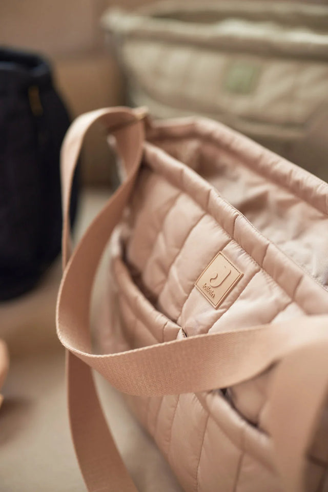 Jollein mamos krepšys / sauskelnių krepšys vežimėliui Puffed Biscuit