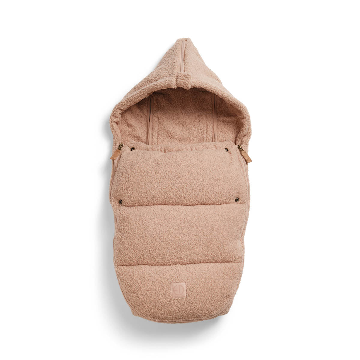 Elodie Details automobilinės kėdutės vokelis kūdikiui Pink Bouclé