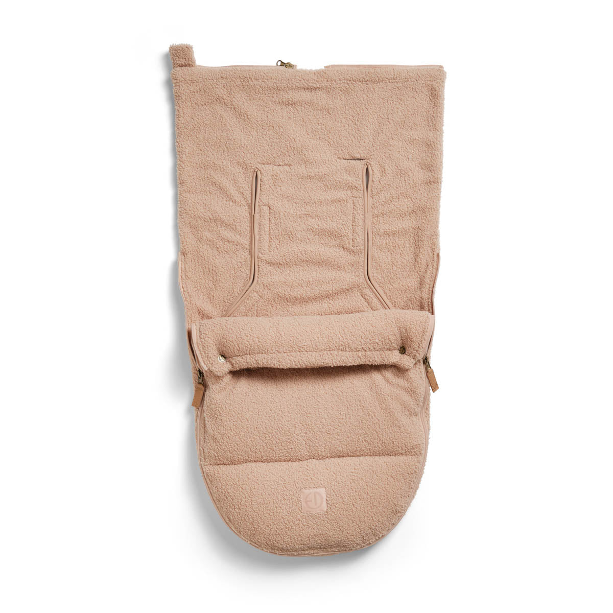 Elodie Details automobilinės kėdutės vokelis kūdikiui Pink Bouclé