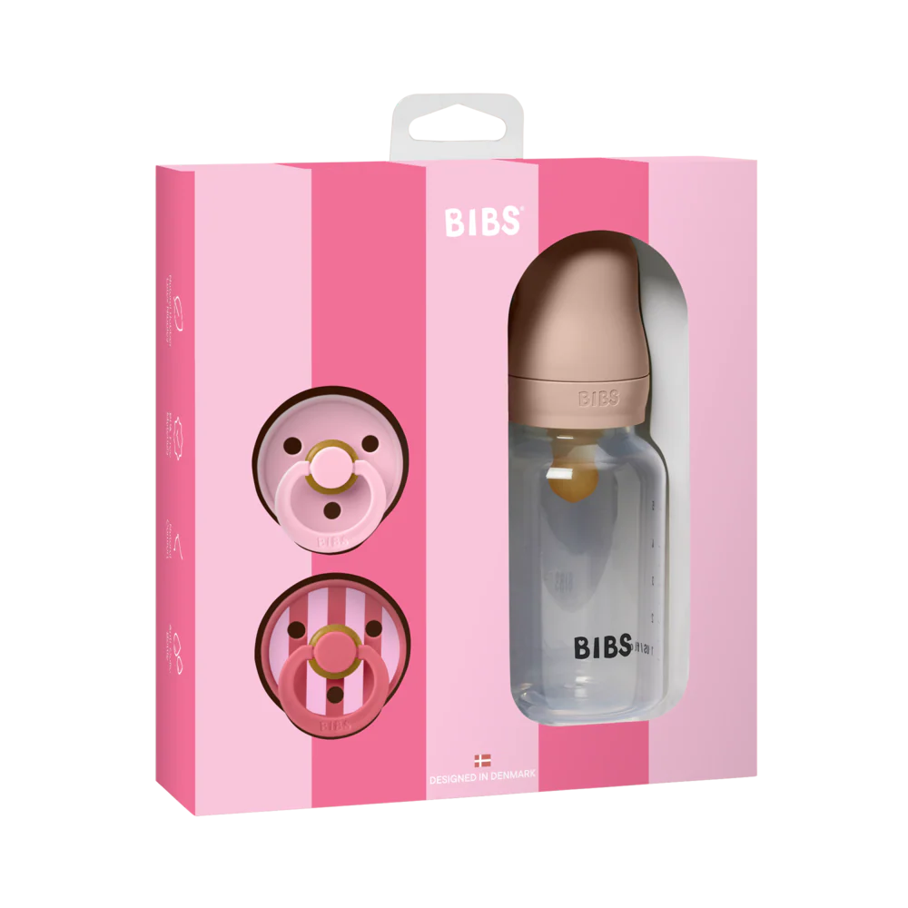 BIBS dovanų rinkinys kūdikiui Baby Sprinkle Gift Set Blush