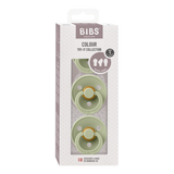 BIBS čiulptukų rinkinys Colour Try-it 3 vnt. Sage